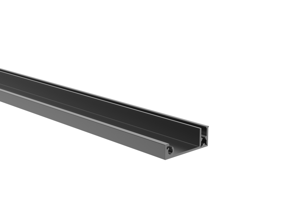 Hliníkový plotový adaptér pre výplne - 6000mm krycia lišta