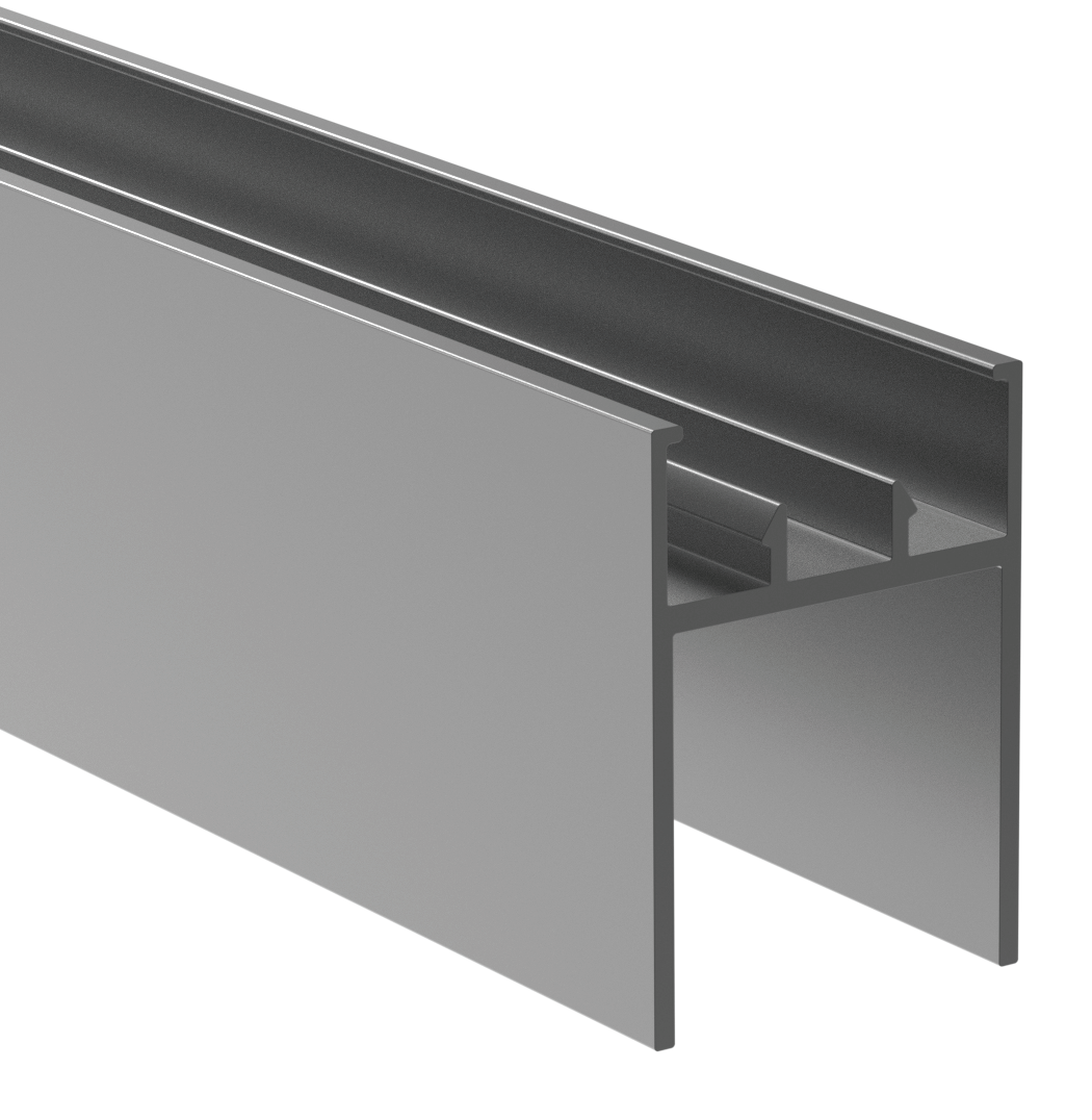 Hliníkový fasádny profil 45x32-6000mm R7016