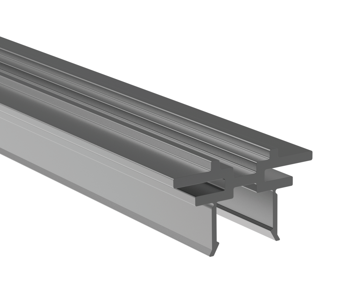 Hliníkový fasádny adaptér - 6000mm RAL7016