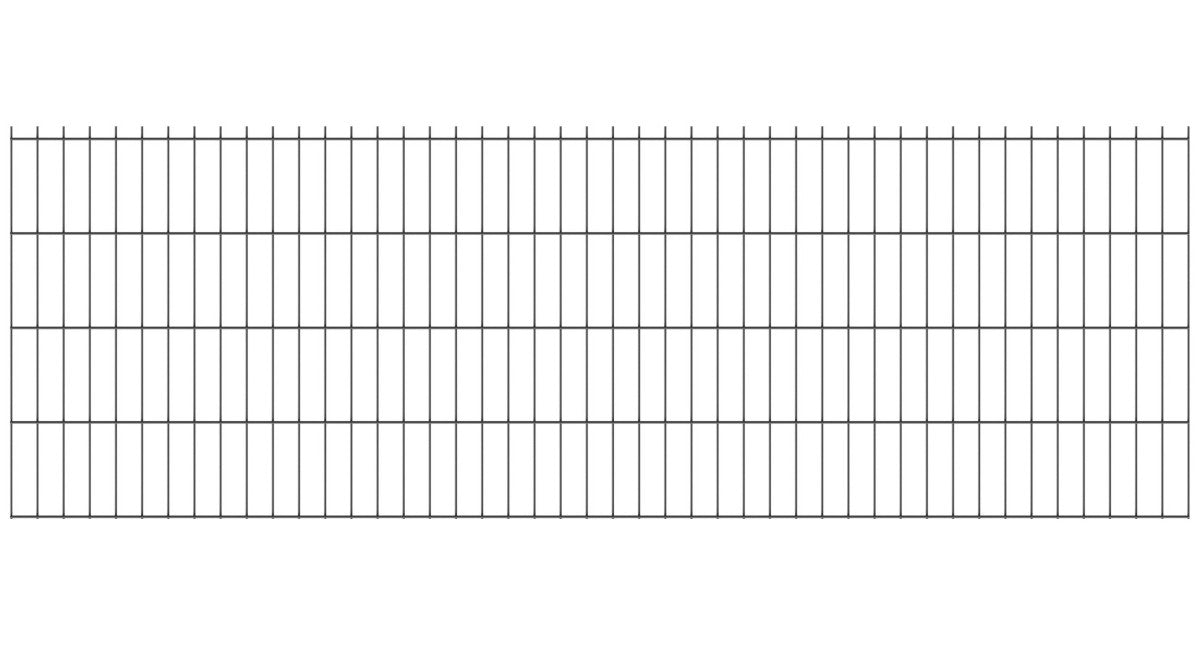 Zváraný plotový panel N2D 2500x830mm D5/4/5mm antracit