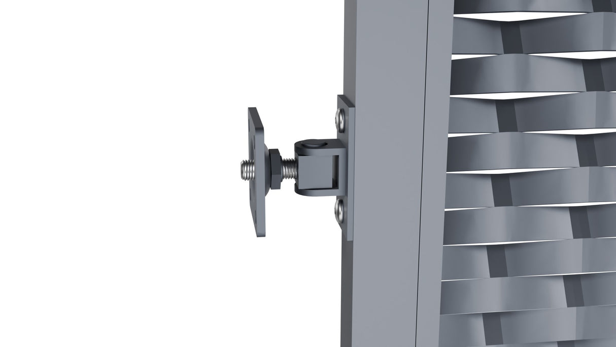 Bránka hliníková 1kr. 1000x1500mm ťahokov antracit