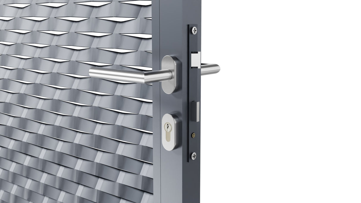 Bránka hliníková 1kr. 1000x1500mm ťahokov antracit