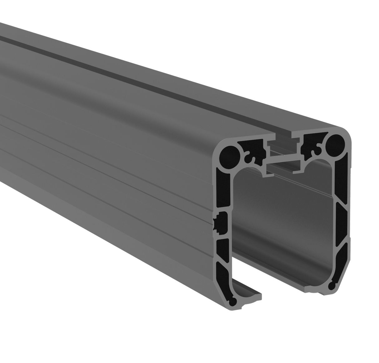 Profil vodiaci spodný AL, 90x99, L6m, RAL7016 matný