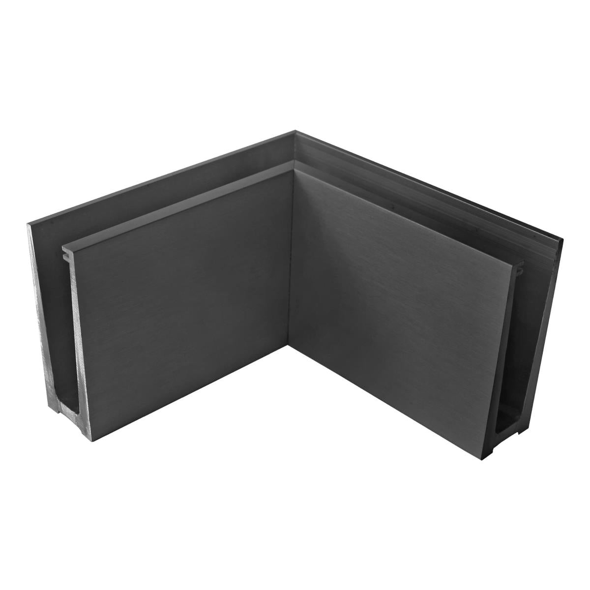 Celosklenené zábradlie-roh. profil-vrchné kotvenie