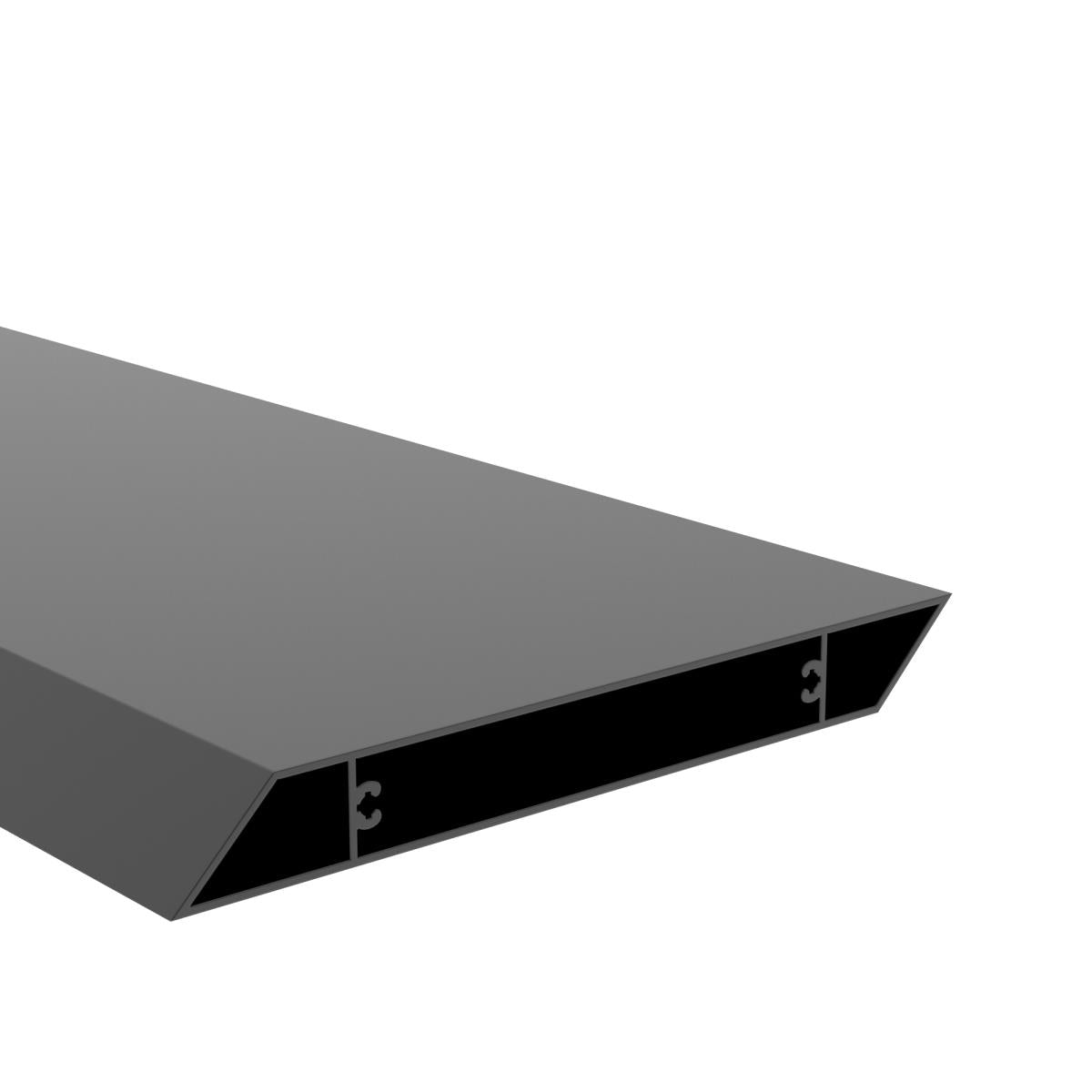 Hliníková plotová lamela 17x152-6000mm