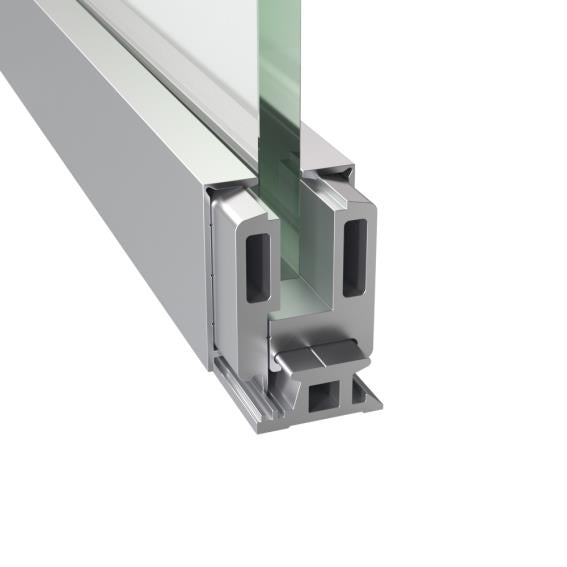 Svorkový al profil-3m s krycou lištou ECO