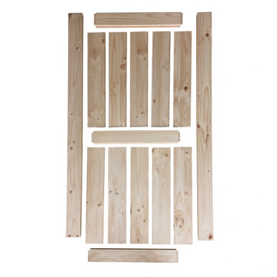 Dvere drevené EKO01 bez PÚ