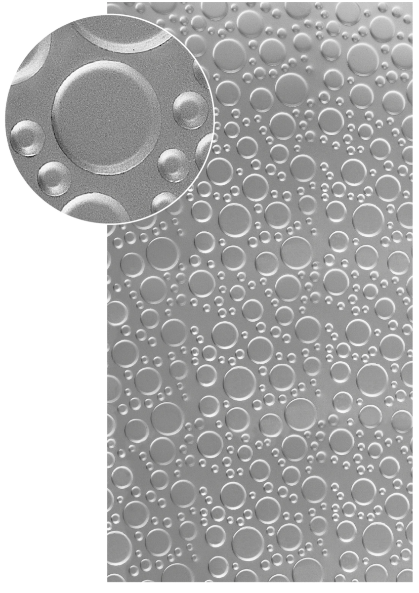 Dizajnový 3D plech, t1,2mm - Zn