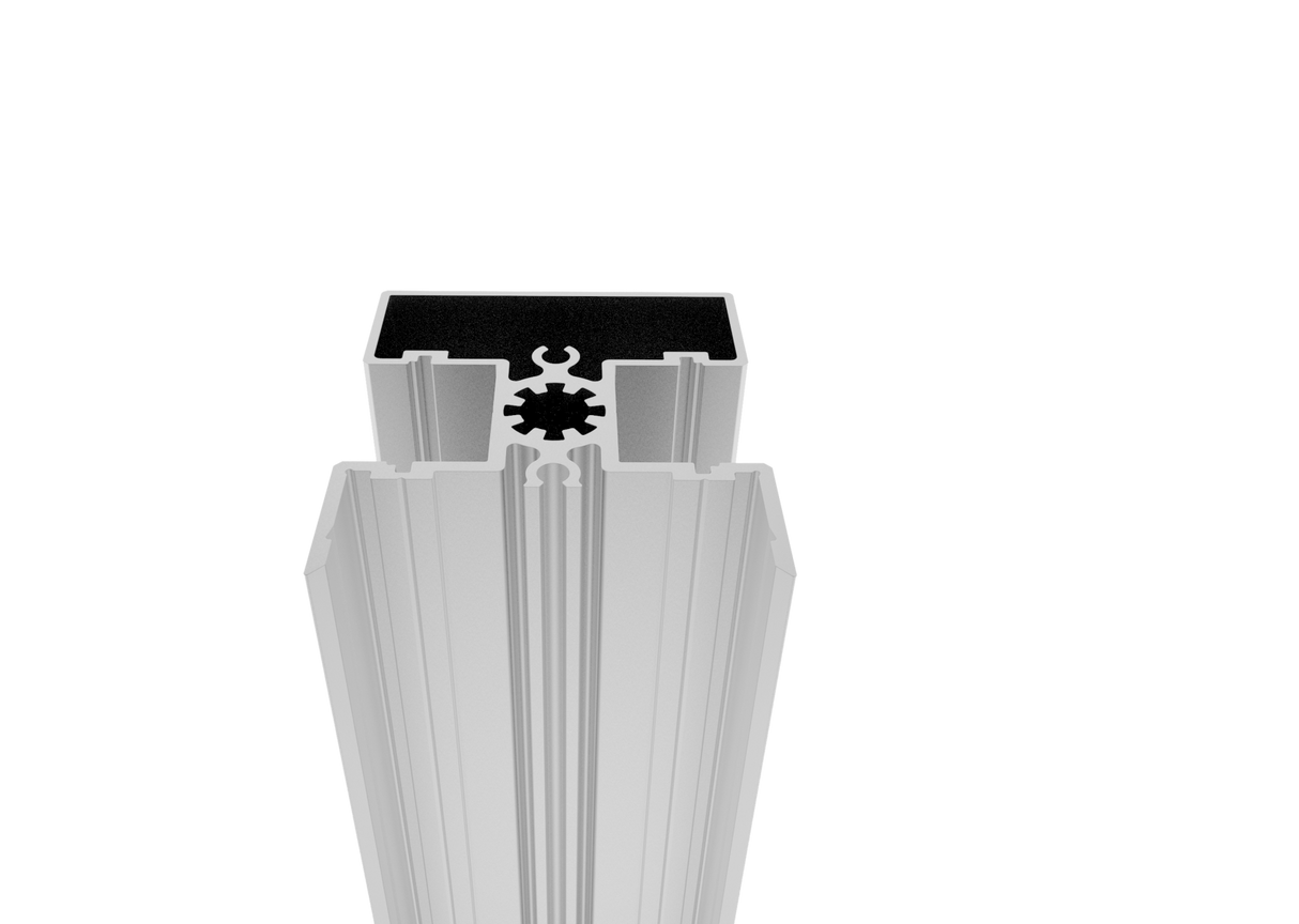 Hliníkový plotový stĺpik 50x60-7000mm N