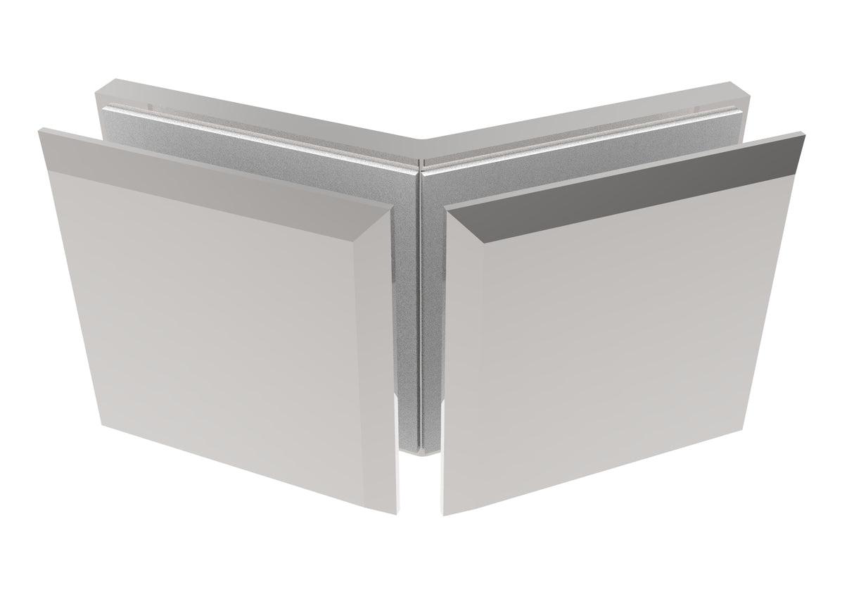 Zasklenie pevne - spojka skla 135° Zamak,T 8-10 mm