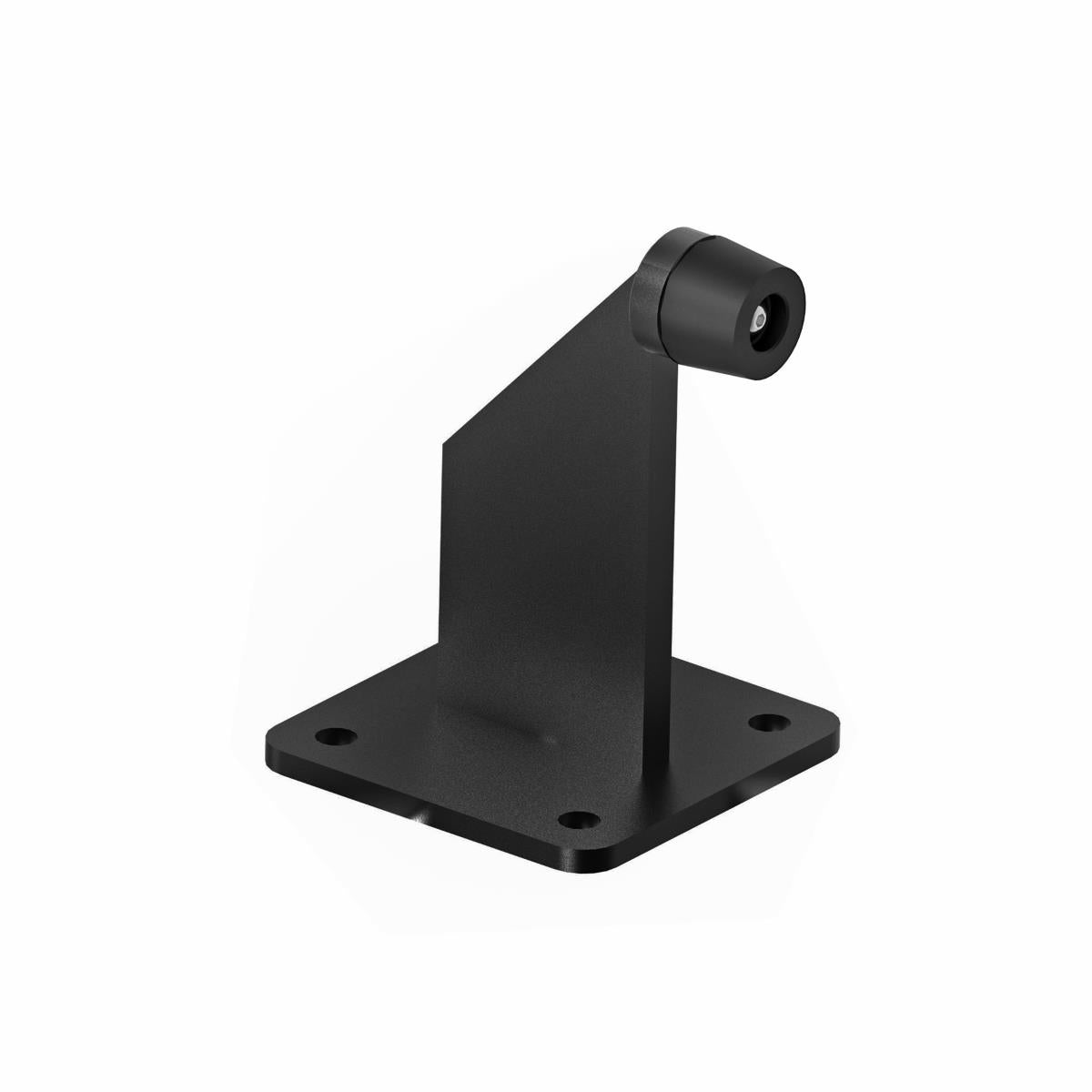 Doraz koncový s kotv. konzolou, Zn, čierny