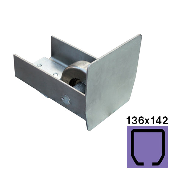 Koliesko dojazdové Zn, profile 136x142, L165mm