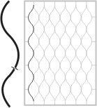 Mreže ohýbané profily-vlnka 12x6,L2650mm