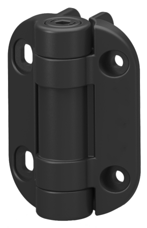 Záves na brány, s nastaviteľnou pružinou