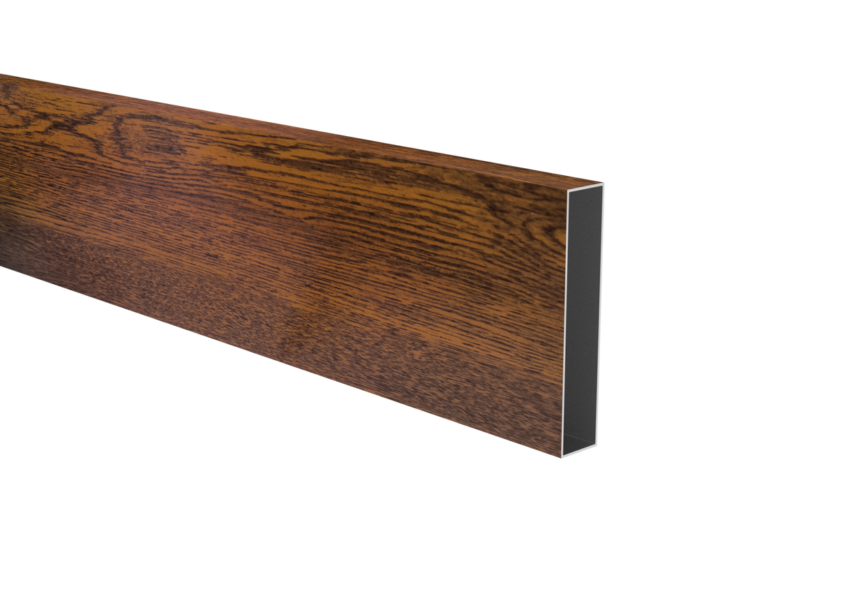 Hliníková plotová výplň 20x100 - 6000mm tmavý orech