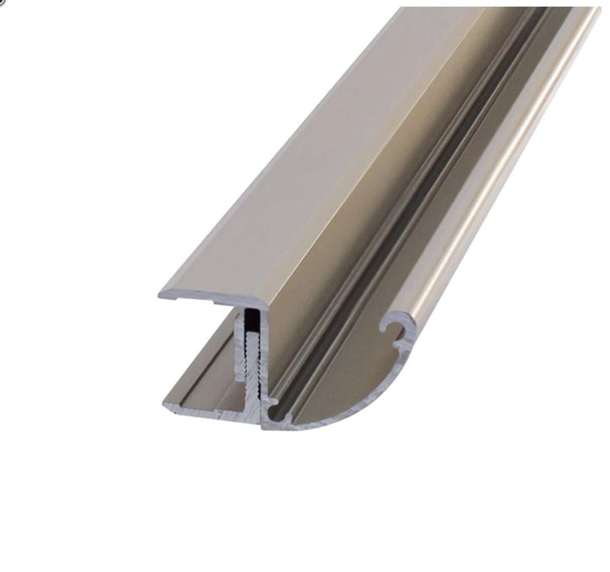 Odvodňovací profil pre sklenenú striešku okap