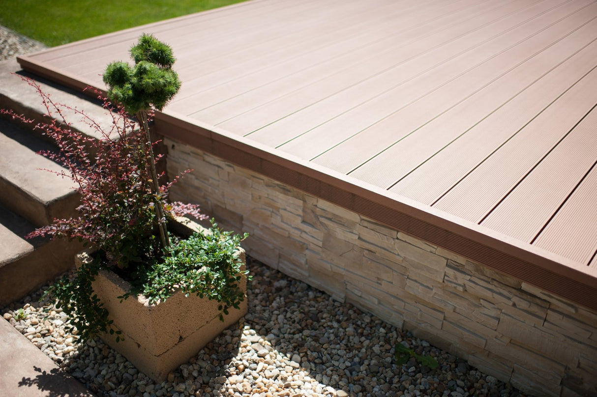 WPC podlahová doska 150x25x2900mm, sivá