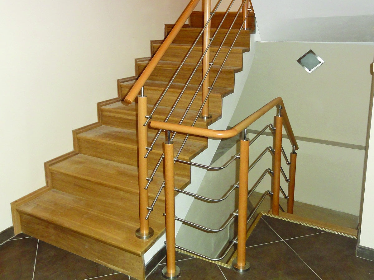 Stĺpik DUB (OAK) D50mm, 4xd12mm, v=90 cm, VK-Schod