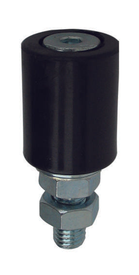 Koliesko-nylonové Zn, D42mm, black