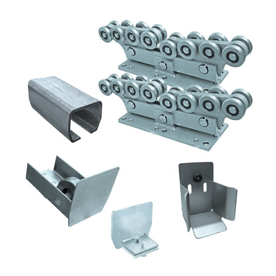 Zostava pre posuvnú bránu do 8m, Zn, 94x85mm