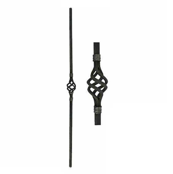 Tyč ozdobná h900, b58, 12x12mm