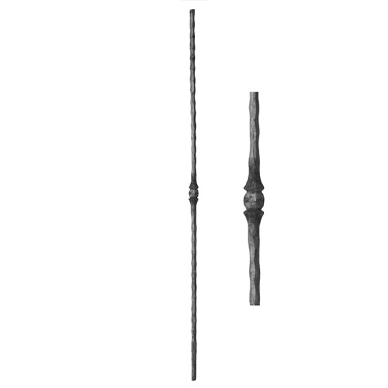 Tyč kovaná h1000, b27, D12mm