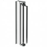 Záves pre sklenené dvere v lište +/- 110° L2100mm