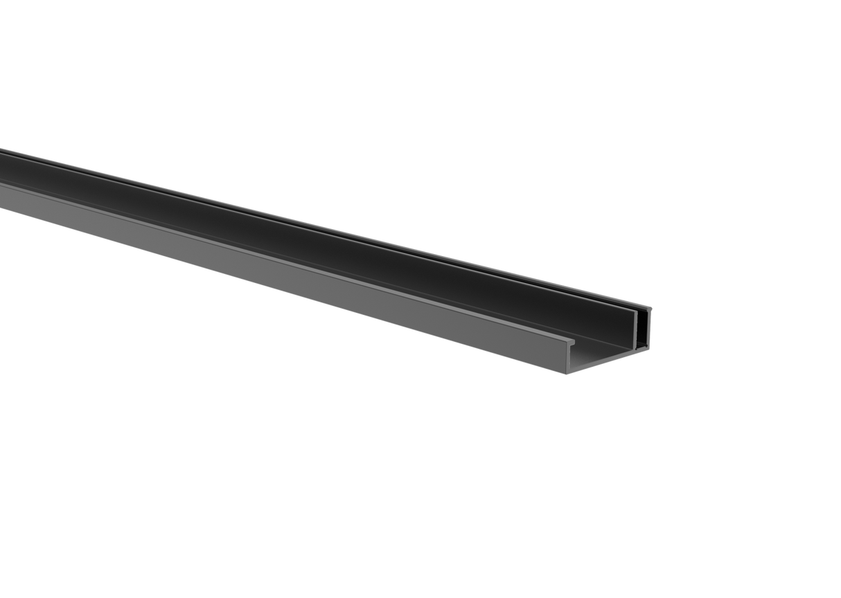 Hliníkový plotový adaptér pre výplne - 6000mm krycia lišta