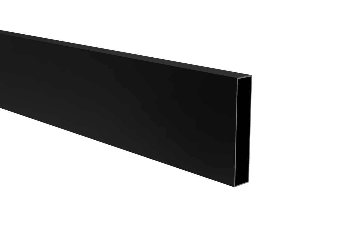 Hliníková plotová výplň 20x100 - 6000mm čierna R9005