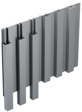 Hliníkový fasádny profil 20x30-6000mm R7016