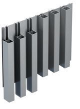 Hliníkový fasádny profil 40x30-6000mm R7016