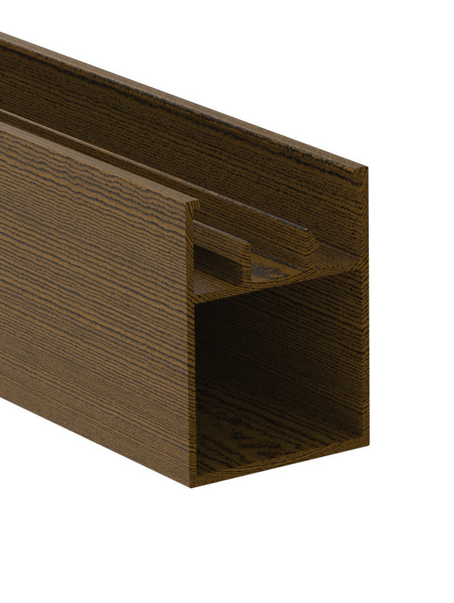 Hliníkový fasádny profil 40x30-6000mm WOOD