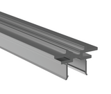 Hliníkový fasádny adaptér - 6000mm RAL7016