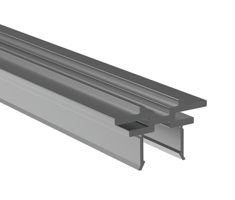 Hliníkový fasádny adaptér - 6000mm RAL7016