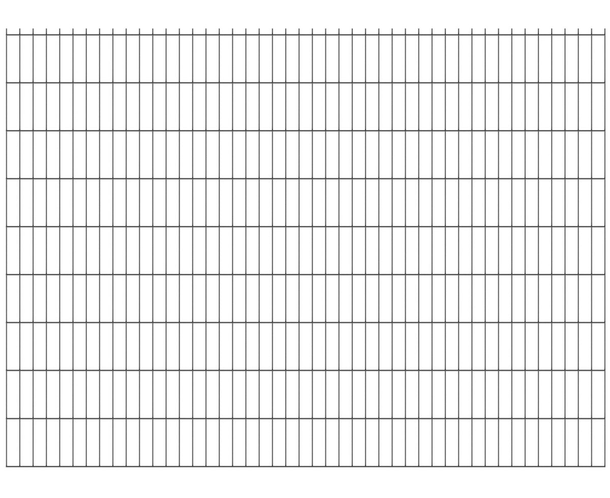 Zváraný plotový panel N2D 2500x1830mm D5/4/5mm antracit