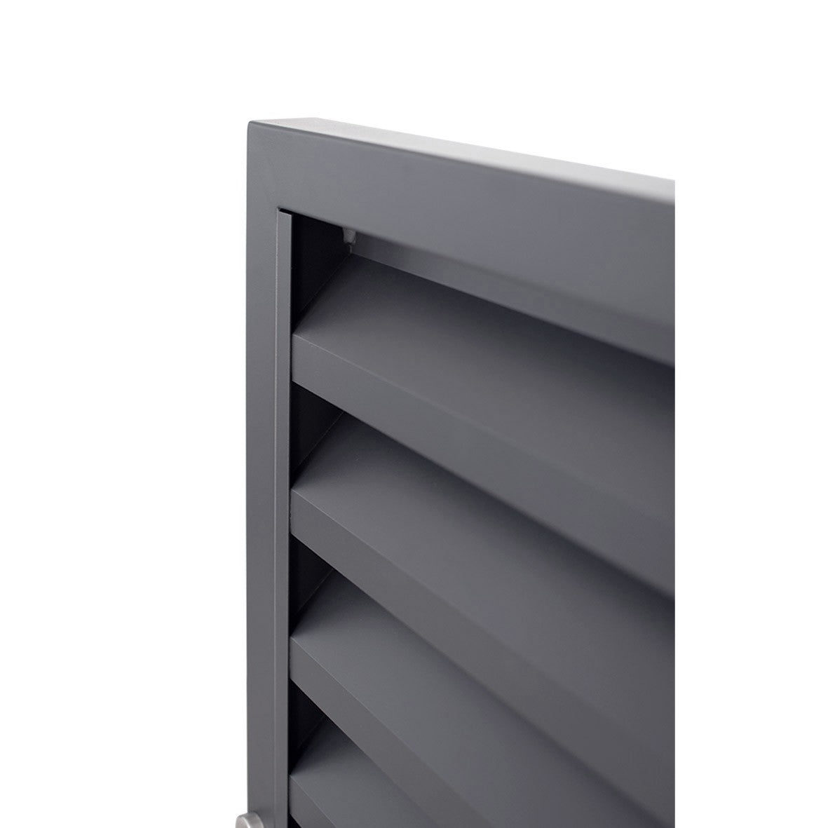 Bránka hliníková 1kr. 1000x1800mm lamela antracit