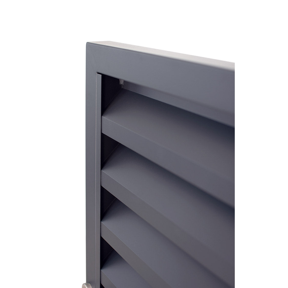 Brána hliníková 2kr. 4000x1800mm lamela antracit