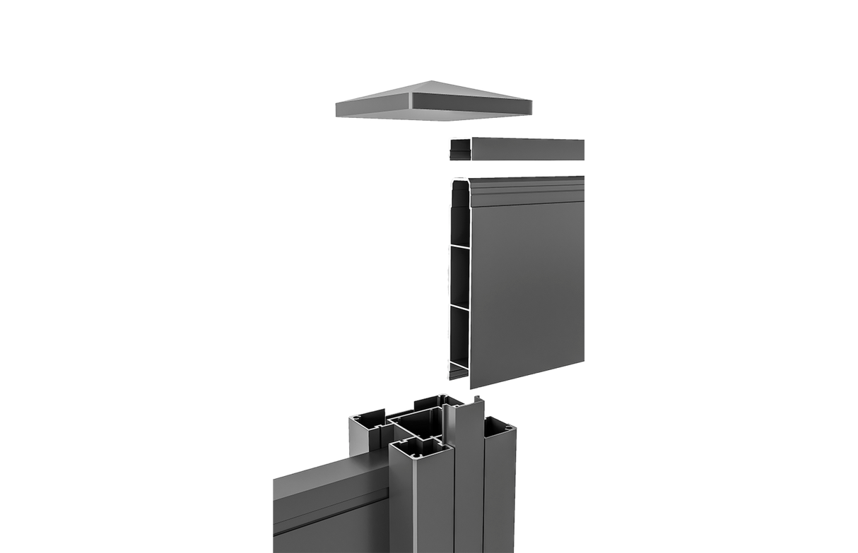 Hliníková plotová výplň 20x120x6000mm