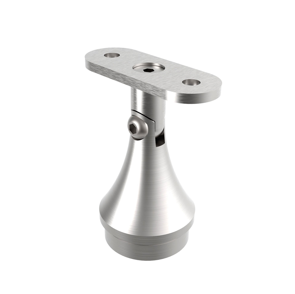 Držiak madla AISI304, 40x40x2/d42,4x2/H67mm