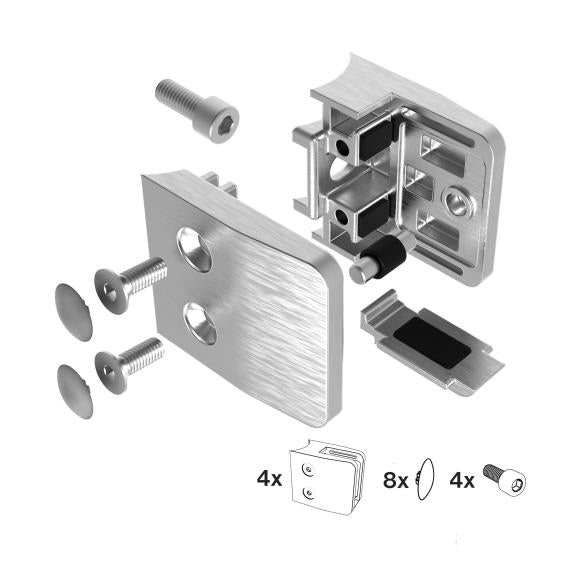 Držiak výplne skla