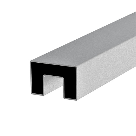 Madlo, nerezové - držiak skla