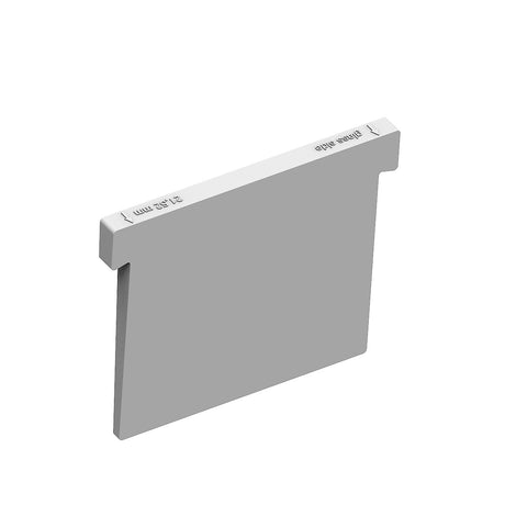 PVC Kotviaci klin pre sklo