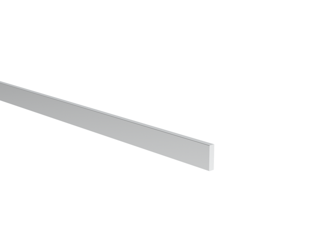 Tyč plochá hliníková