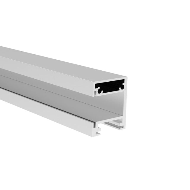 U-hliníkový profil pre montáž výplní 20mm