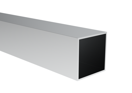 Štvorcový hliníkový profil