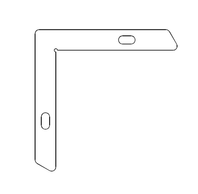 L-držiak bránových profilov