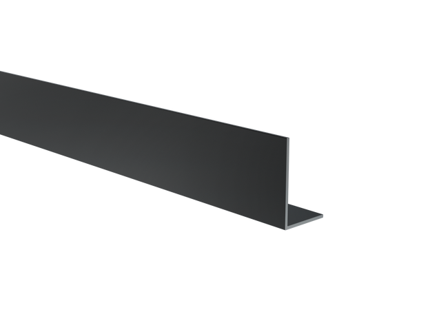 Hliníkový dorazový L-profil brány