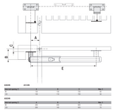 Automatický motor pre kridlo max. 5m/400kg, 24V