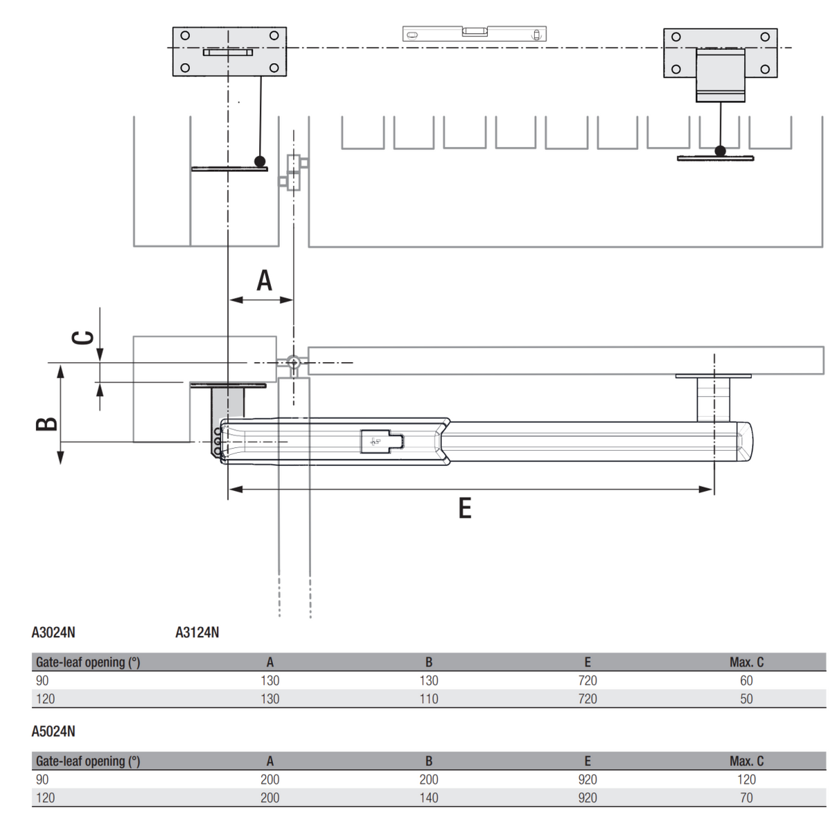 CAME pohon pre dvojkrídlovú bránu, sada s fotobunkami