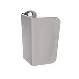 Madlo dverové,  93x65mm, farba čierna